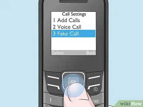 Image titled Make Fake Calls on Samsung Keystone 2 Phone Step 6