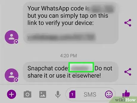 Image titled Log in to Snapchat Step 18