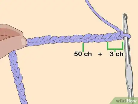 Image titled Crochet a Mermaid Blanket Step 3