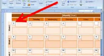 Create an Event Calendar in Microsoft Word 2008