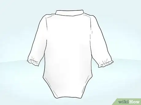 Image titled Fold Onesies Step 2