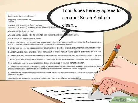 Image titled Write Vendor Contracts Step 8