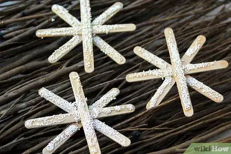 Image titled Make Wooden Snowflakes Step 9