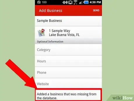 Image titled Add a Business to the Yelp Database with the Yelp for Android App Step 9