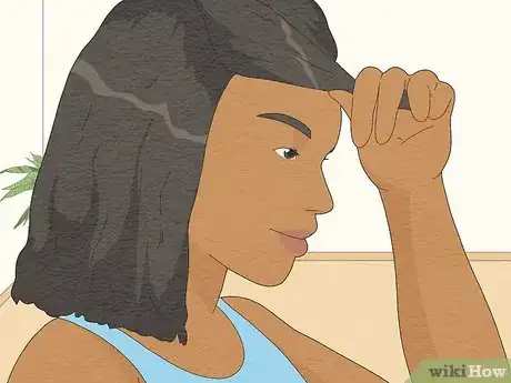 Image titled Curl Black Hair with a Curling Iron Step 17
