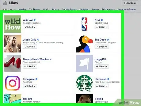 Image titled Delete Likes on Facebook Step 22