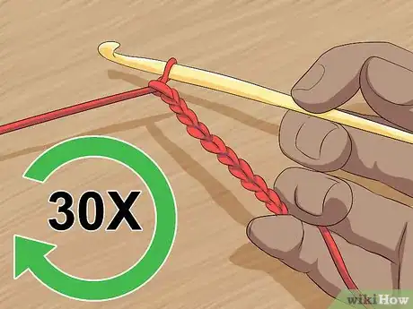 Image titled Crochet Coiled Flowers Step 1