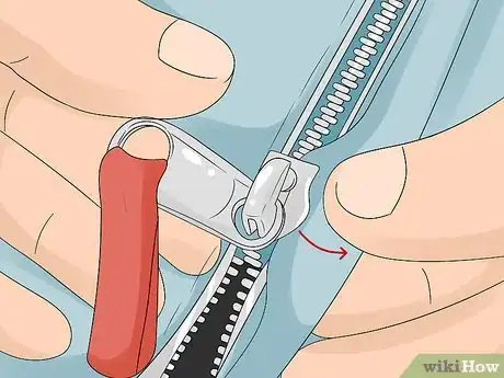 Image titled Repair a Zipper Slider Step 1
