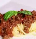 Cook Spaghetti Bolognaise