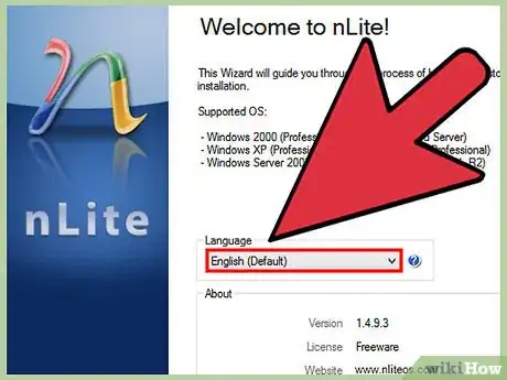 Image titled Slipstream Your SATA Drivers Into a Windows XP Installation CD Using nLite Step 5