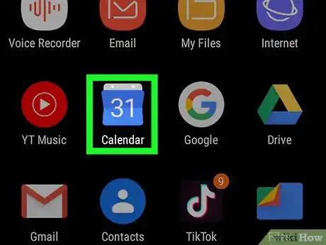 Image titled Remove an Event from Google Calendar on Android Step 1