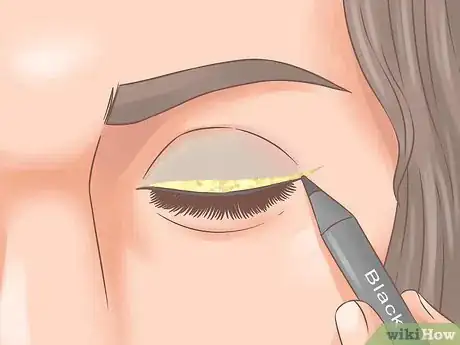 Image titled Wear Holographic Eyeliner Step 6