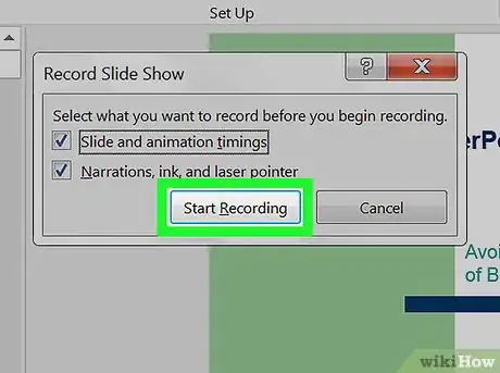 Image titled Record a PowerPoint Presentation on PC or Mac Step 5