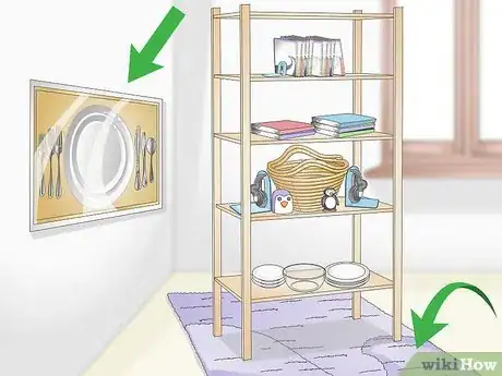 Image titled Decorate Open Shelves Step 18