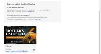 Upload a Video to YouTube
