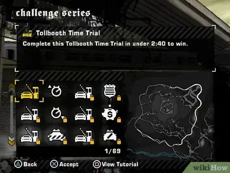 Image titled Play Need for Speed Most Wanted on PS2 Step 11Bullet1