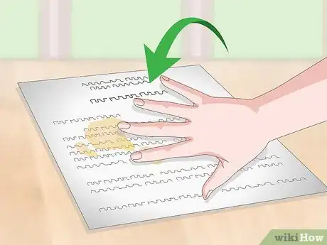 Image titled Remove Oil Stains from Paper Step 6