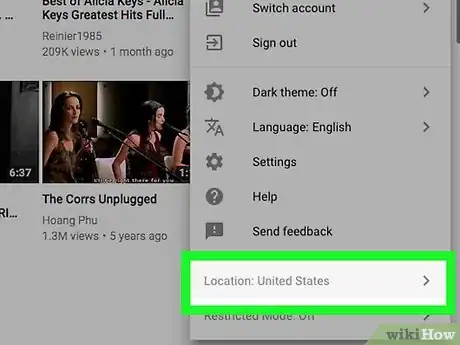 Image titled Change Your Country in YouTube Step 3