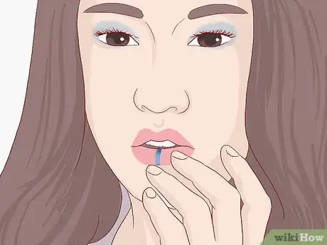 Image titled Fake a Lip Piercing with Makeup Step 9