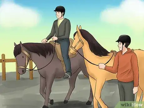 Image titled Follow Arena Etiquette While Horseback Riding Step 5