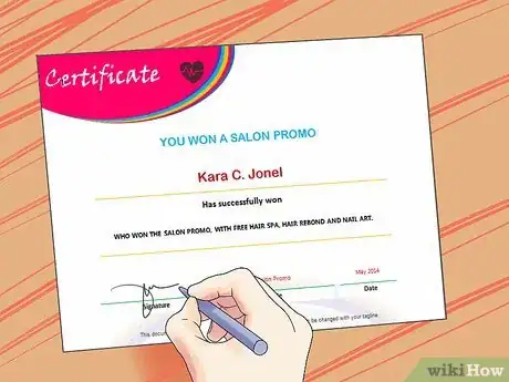 Image titled Make a Certificate Step 13