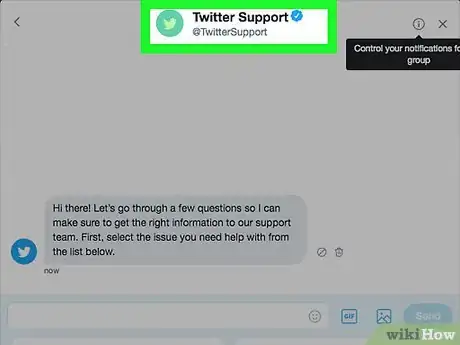 Image titled Contact Twitter Step 1