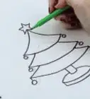 Draw Christmas Trees