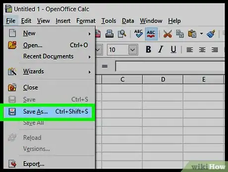 Image titled Convert OpenOffice to Excel Step 13