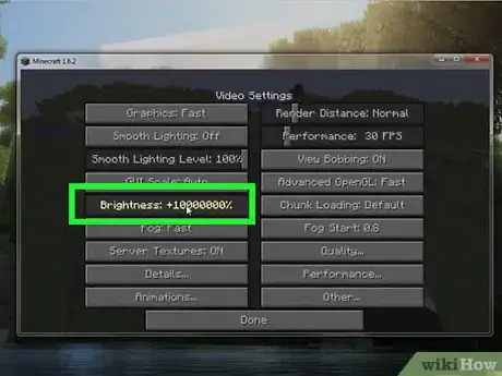 Image titled Turn Up Your Gamma in Minecraft Step 5