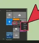 Use the Windows 10 Start Menu