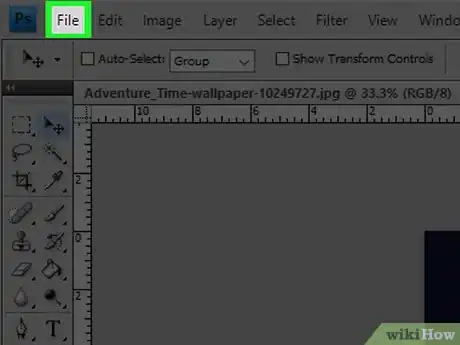 Image titled Add a Background on Photoshop CS3 Step 2