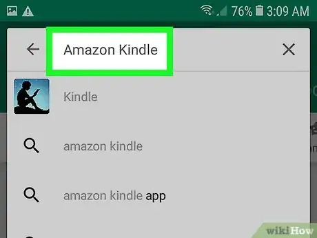 Image titled Read Kindle Books on Android Step 2