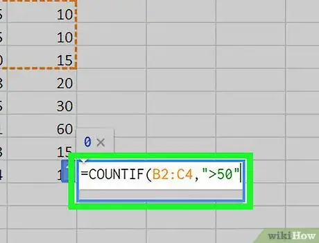 Image titled Count Cells on Google Sheets on PC or Mac Step 6