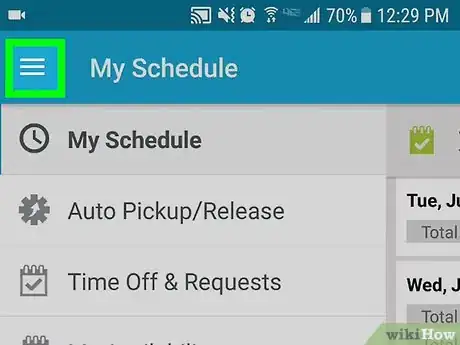 Image titled Request Time Off on Hotschedules on Android Step 3