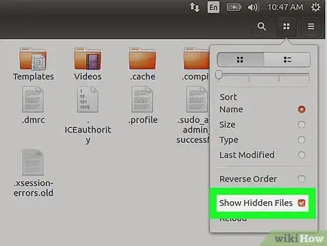 Image titled Show Hidden Files in Linux Step 3