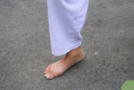 Image titled Perform an Elbow Strike in Karate Step 2