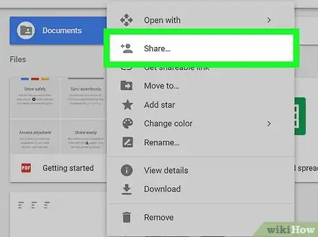 Image titled Unshare on Google Drive on PC or Mac Step 3