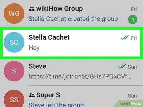 Image titled Delete Messages on Telegram on Android Step 2
