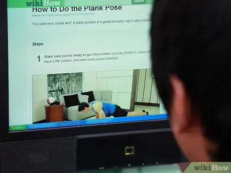 Image titled Perform the Plank Pose for 3 Minutes Step 1