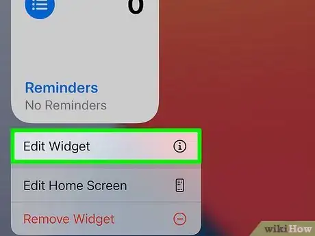 Image titled Use Widgets on an iPhone Step 34