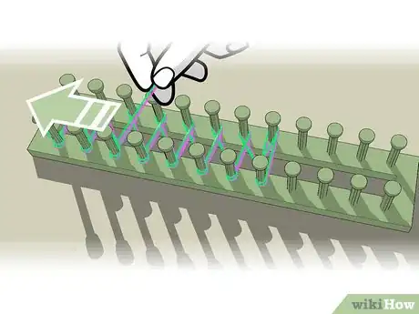 Image titled Knit a Scarf on a Loom Step 09