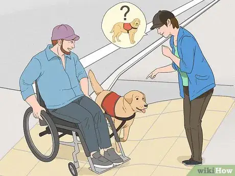 Image titled Interact With Someone With a Service Animal Step 2