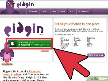Image titled Automatically Join an IRC Channel in Pidgin Step 1