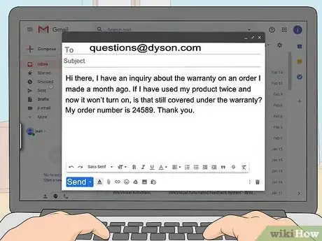 Image titled Contact Dyson Warranty Step 3