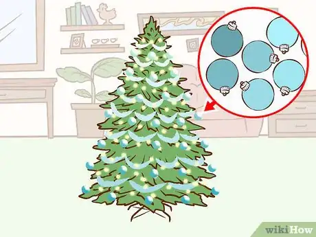 Image titled Decorate a Christmas Tree in Ombre Step 6