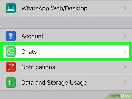 Image titled Stop WhatsApp from Saving Media Files on iPhone or iPad Step 3