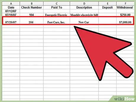 Image titled Create a Check Register with OpenOffice.org Calc Step 11