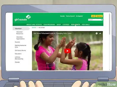 Image titled Become a Girl Scout Leader Step 1
