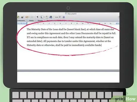 Image titled Draft a Construction Loan Agreement Step 8
