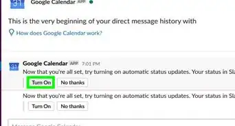 Connect Slack to Google Calendar